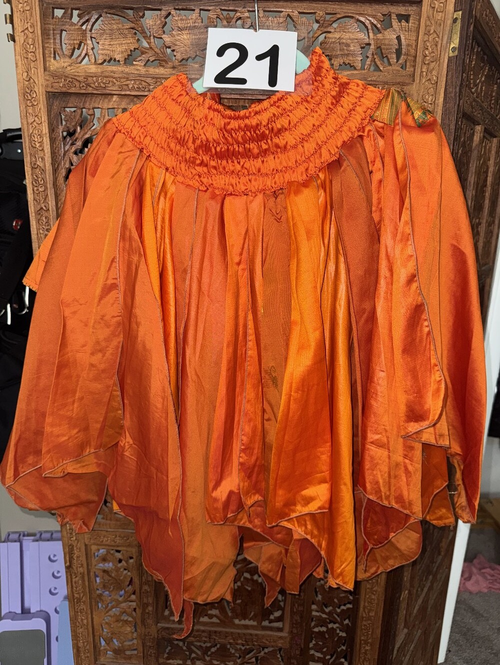 Renaissance Festival Overskirt - Orange Varations